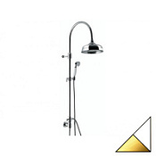 Душевая стойка Emmevi C02594EBO белый/золото