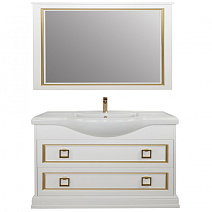 Мебель для ванной Tessoro Foster TS-F90120-C-W-G 120 белый с патиной золото