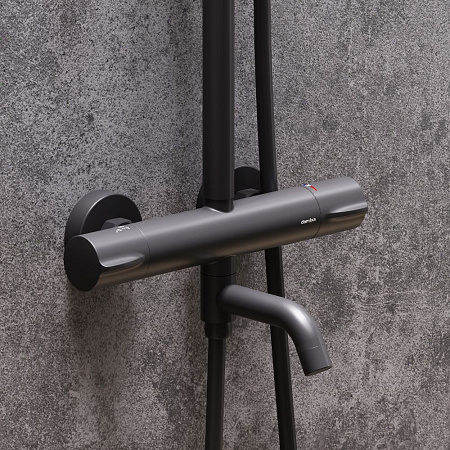 Душевая стойка Damixa Scandinavian Pure 936810300 черный