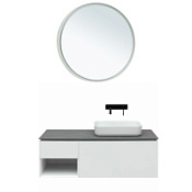 Мебель для ванной Allen Brau Infinity 1.21008.WM 119.2 R белый матовый