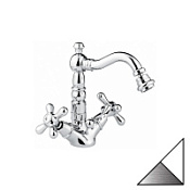 Смеситель Emmevi Deco Old 12614BC для биде, белый/хром