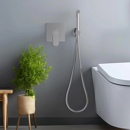 Гигиенический душ со смесителем Aquatek Оберон AQ1219CR хром