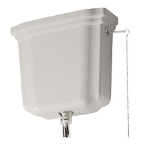 Бачок для унитаза Kerasan Waldorf 418001 подвесной, для высокой трубы (без крышки)