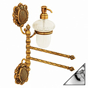 Полотенцедержатель Migliore Cleopatra 16674 с дозатором, хром