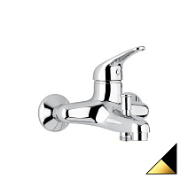 Смеситель Emmevi Ambra 9001NO для ванны с душем, черный/золото