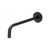 Излив Paffoni Light ZBOC046NO для ванны с душем, черный матовый