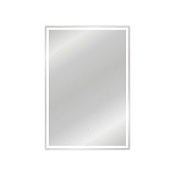 Шкаф-зеркало El Fante Квартет 55x80 с подсветкой, белый