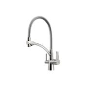 Смеситель для кухонной мойки Sancos Eri SC4001BN брашированный никель/серый