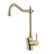 Смеситель Zorg Sanitary ZR 353 YF-BR для кухонной мойки, бронза