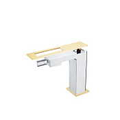 Смеситель Boheme Q 146-CRG для биде, хром, золото