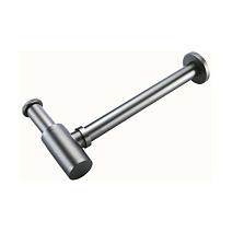 Сифон Boheme 609-SGM для раковины, оружейная сталь глянцевая Сифон Boheme 609-SGM для раковины, оружейная сталь глянцевая