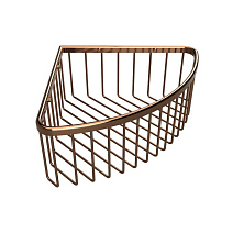 Мыльница Bemeta Coral 158208312 угловая, медное золото глянец