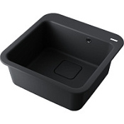 Кухонная мойка Omoikiri Tasogare 51-BL 51х51 черный