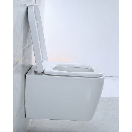 Чаша для подвесного унитаза BelBagno Veneto BB132CH белый