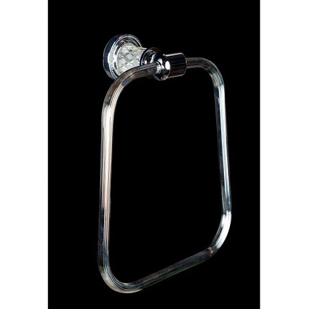 Полотенцедержатель Boheme Murano Cristal 10905-CRST-CH хром