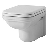 Унитаз подвесной Kerasan Waldorf 411501bi белый Унитаз подвесной Kerasan Waldorf 411501bi белый