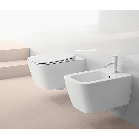 Чаша для унитаза подвесного GSI Nubes 961511 белый