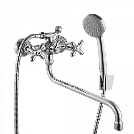 Смеситель IDDIS Jeals JE2SBL0i10 для ванны с душем, хром