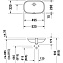 Раковина Duravit D-Code 0338490000 53 белый глянцевый - фото 3