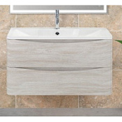 Тумба с раковиной BelBagno Acqua ACQUA-1000-2C-SO-RVB 100 подвесная, Rovere Vintage Bianco