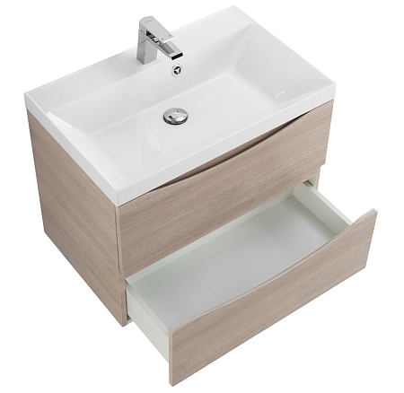 Тумба с раковиной BelBagno Marino MARINO-600-2C-SO-RG-P 60 rovere grigio