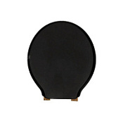 Крышка-сиденье Galassia Ethos 8495NEBR черный, петли бронза