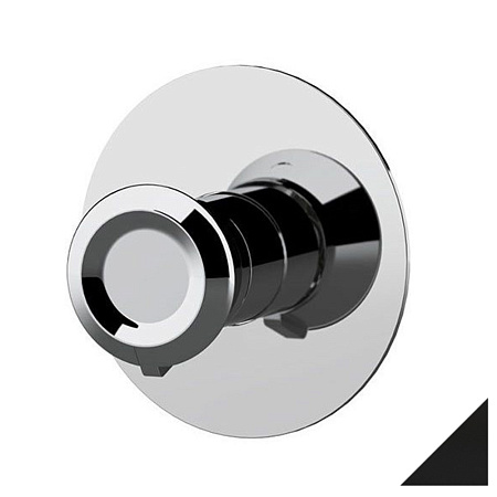 Смеситель Remer Element ET30LNO для душа, чёрный матовый