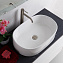 Раковина накладная BelBagno BB1048 35x55x14 белый - фото 7