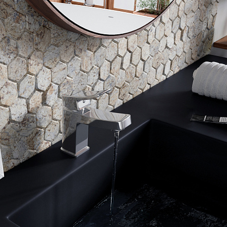 Смеситель WasserKRAFT Aller 1063 для раковины, хром