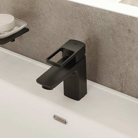 Смеситель IDDIS Bild BILBL00i01 для раковины, черный