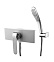 Смеситель Lemark Melange LM4903CW  для душа, хром, белый