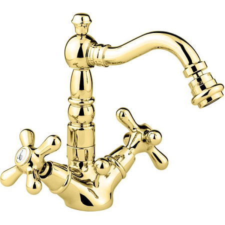 Смеситель Emmevi Deco Old 12614OR для биде, золото