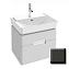 Тумба для комплекта Jacob Delafon Reve EB1134-442 60 см, 2 ящика, серый антрацит