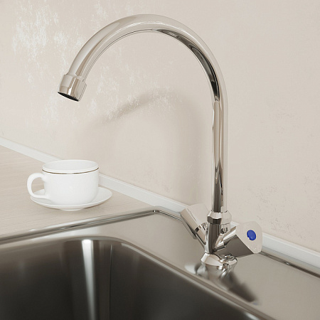 Смеситель для кухни Milardo Tring TRISB0JM05 хром