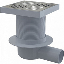 Душевой трап AlcaPlast APV5411 выпуск боковой, гидрозатвор мокрый