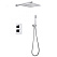 Душевая система ABBER Daheim AF8251 скрытого монтажа без излива, термостат, хром