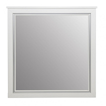 Зеркало Tessoro Foster TS-F9065-M-W-S 65 белый с патиной серебро