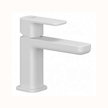 Смеситель для раковины Kludi Renon 422665375 белый матовый Смеситель для раковины Kludi Renon 422665375 белый матовый