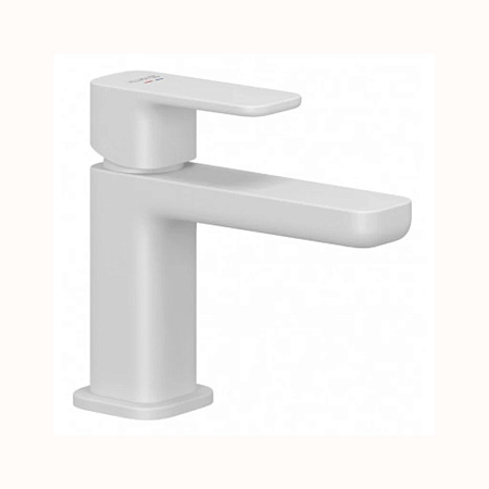 Смеситель для раковины Kludi Renon 422665375 белый матовый