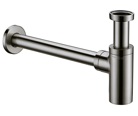 Сифон WasserKRAFT A093 для раковины матовый хром