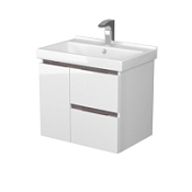 Тумба под раковину Aquaton Рене 1A258501NRC80 60 белый/грецкий орех