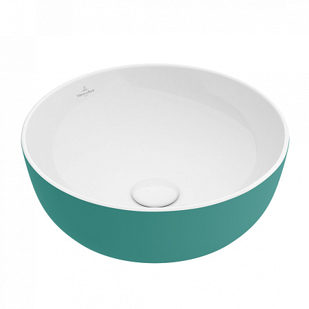 Раковина Villeroy & Boch Artis 417943BCW5 43х43 см, Cedar зеленый