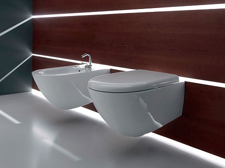 Чаша для унитаза подвесного Kerasan Aquatech 371401 белый