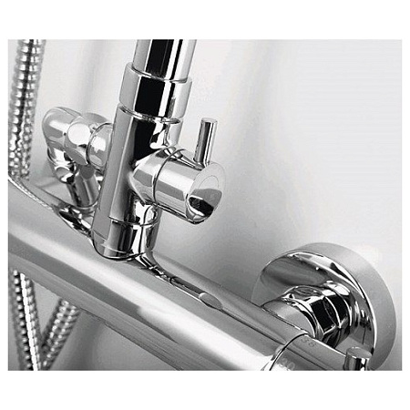 Душевая стойка WasserKRAFT A13302 хром