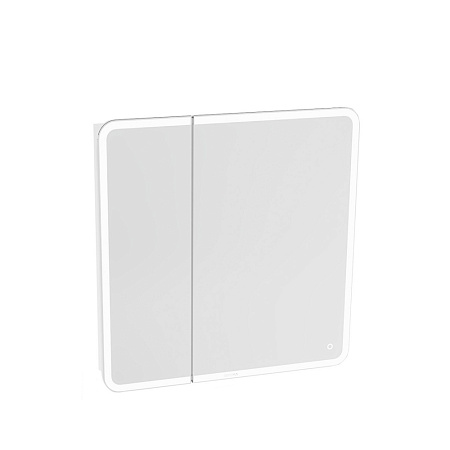 Шкаф-зеркало Grossman Адель 208004 80 белый