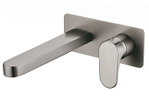 Смеситель Boheme Spectre 455-NB для раковины, встроенный, никель брашированный