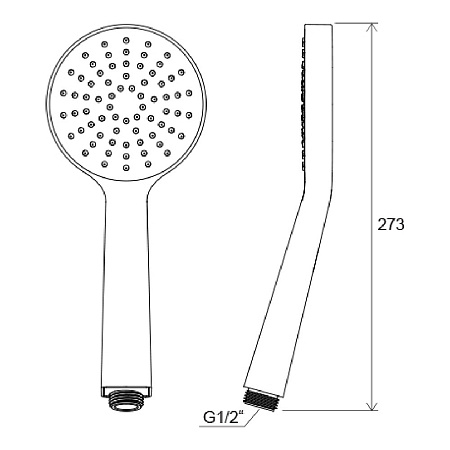 Душевая лейка Ravak 960.00 X07P343