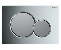 Кнопка смыва Geberit Sigma 01 115.770.KA.5 хром / матовый хром Кнопка смыва Geberit Sigma 01 115.770.KA.5 хром / матовый хром