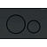 Кнопка смыва Geberit Sigma 20 115.882.16.1 черный/черный матовый