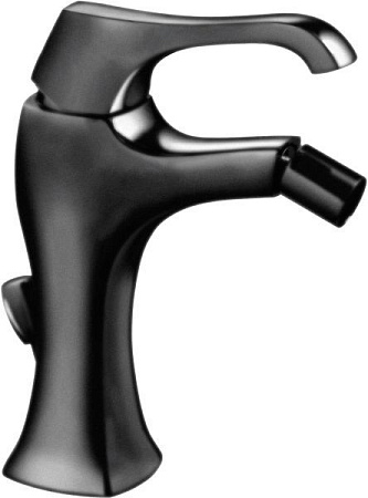Смеситель Emmevi Ares 76004NEO для биде, черный матовый